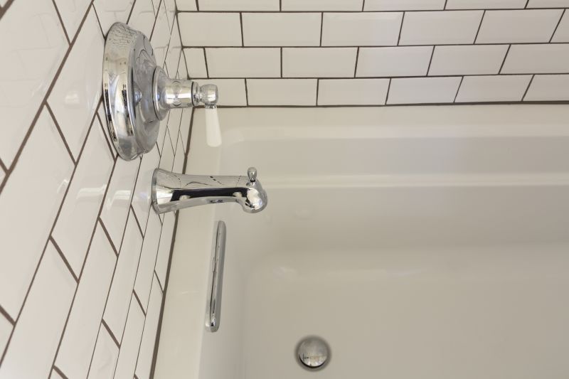 Refinished Bathtub in a Modern Bathroom
